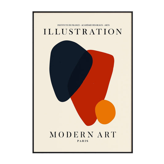 Modern Art Illustration Print No2