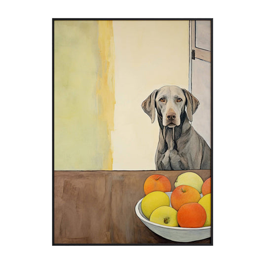 Vive la Dog Illustration Print