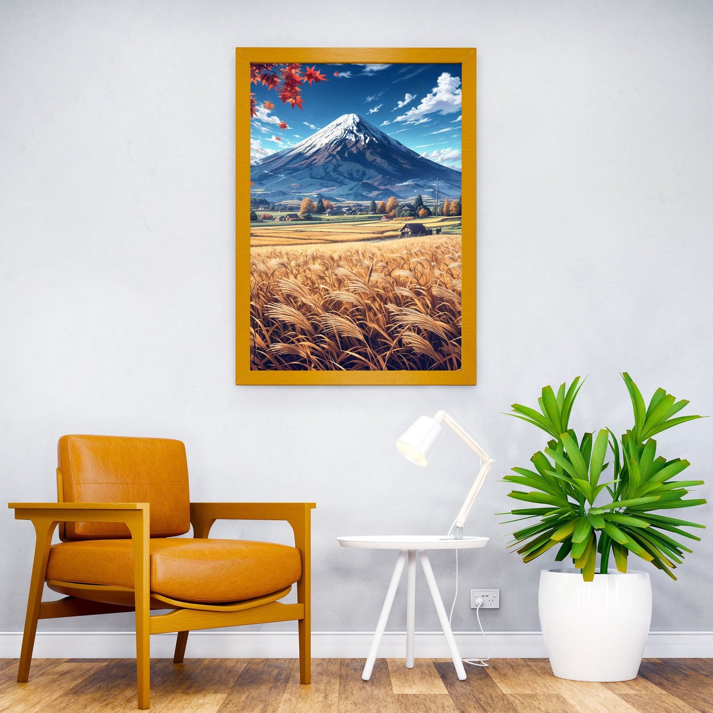 Majestic Mount Fuji Asian Style Poster | Wall Art for Home & Office | High-Quality Print - High-Quality Visual Display