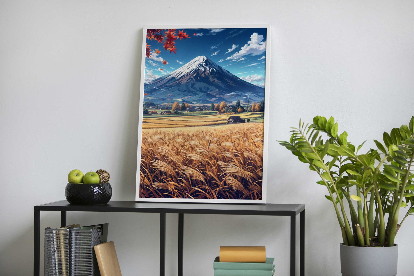 Majestic Mount Fuji Asian Style Poster | Wall Art for Home & Office | High-Quality Print - High-Quality Visual Display