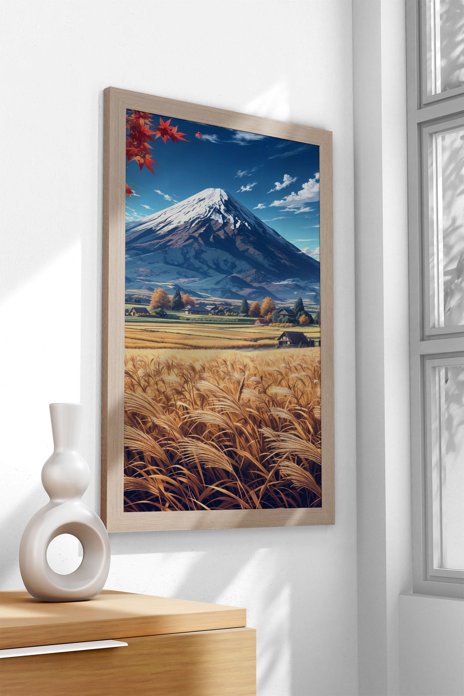 Majestic Mount Fuji Asian Style Poster | Wall Art for Home & Office | High-Quality Print - High-Quality Visual Display