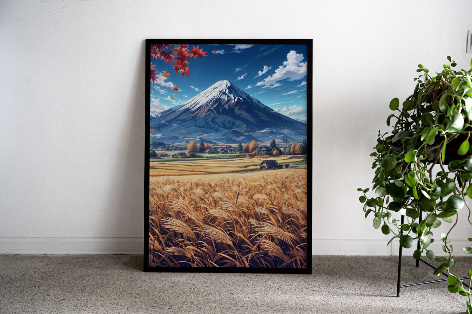 Majestic Mount Fuji Asian Style Poster | Wall Art for Home & Office | High-Quality Print - High-Quality Visual Display