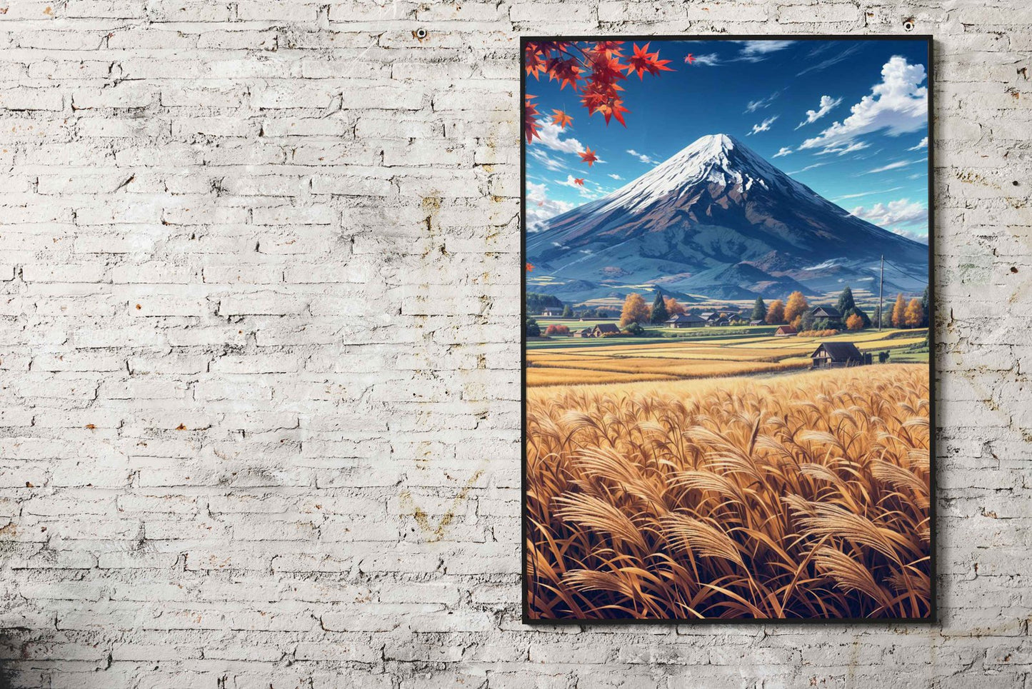 Majestic Mount Fuji Asian Style Poster | Wall Art for Home & Office | High-Quality Print - High-Quality Visual Display