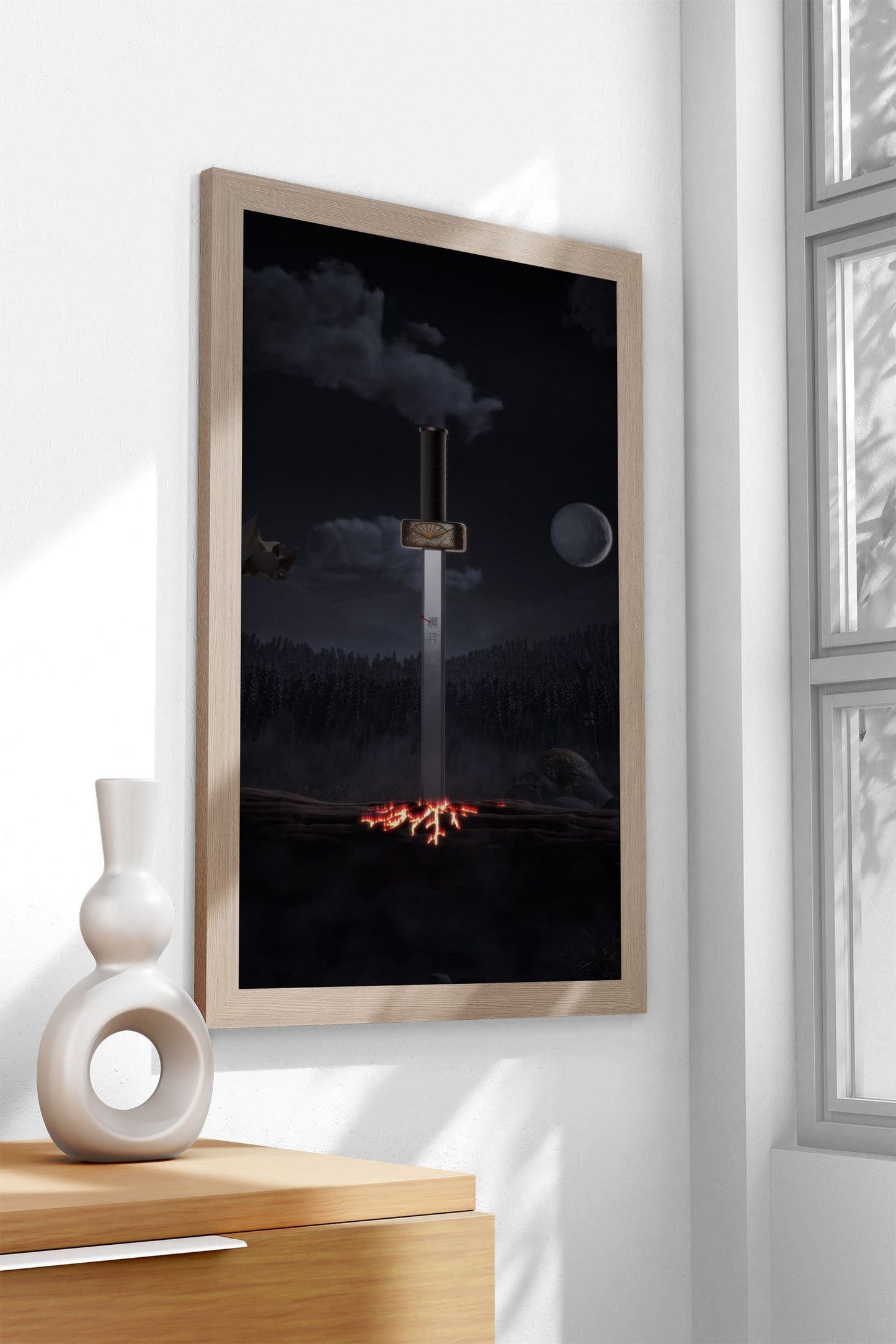 Man Wol Asian Style Poster | Wall Art for Home & Office | High-Quality Print - High-Quality Visual Display