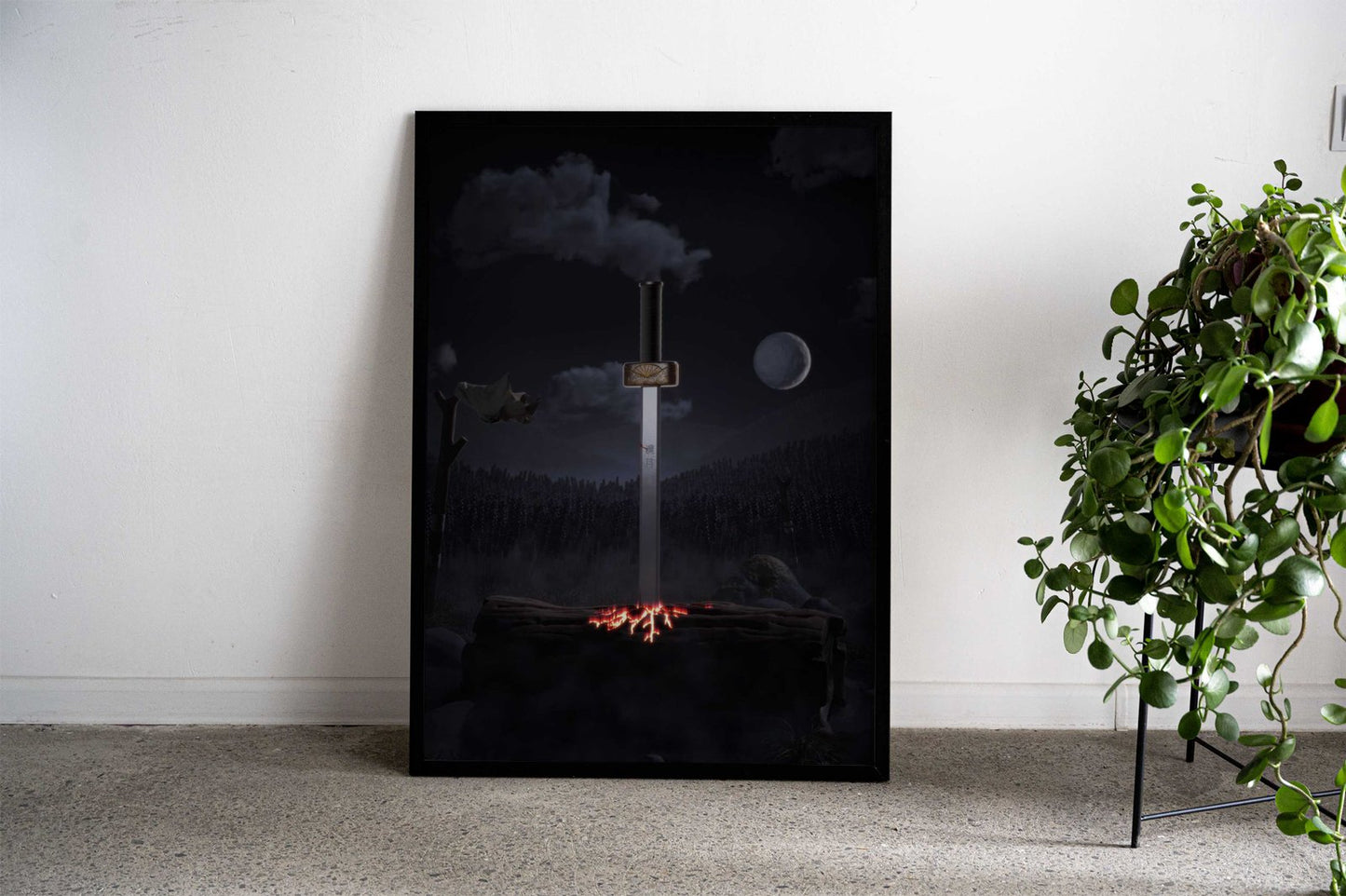 Man Wol Asian Style Poster | Wall Art for Home & Office | High-Quality Print - High-Quality Visual Display