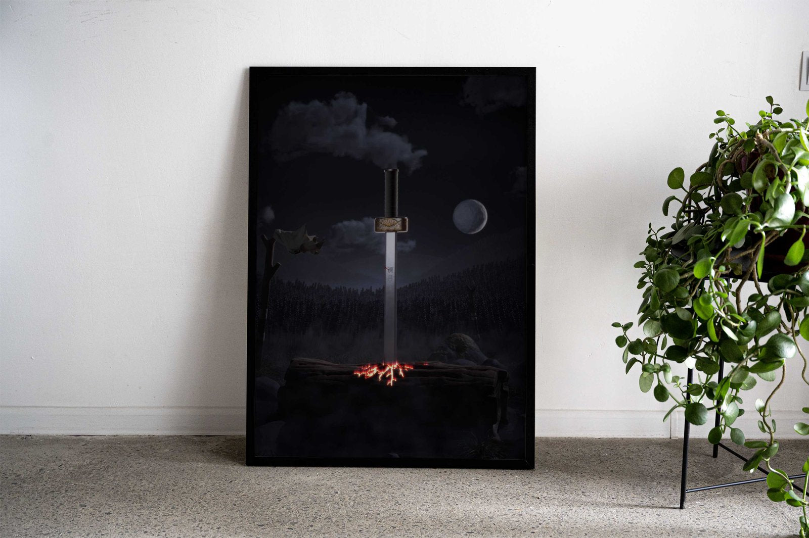 Man Wol Asian Style Poster | Wall Art for Home & Office | High-Quality Print - High-Quality Visual Display