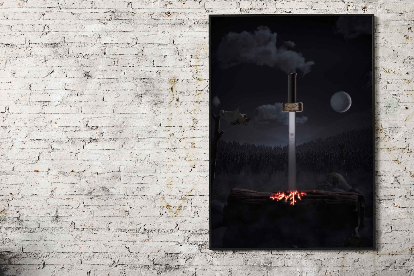 Man Wol Asian Style Poster | Wall Art for Home & Office | High-Quality Print - High-Quality Visual Display