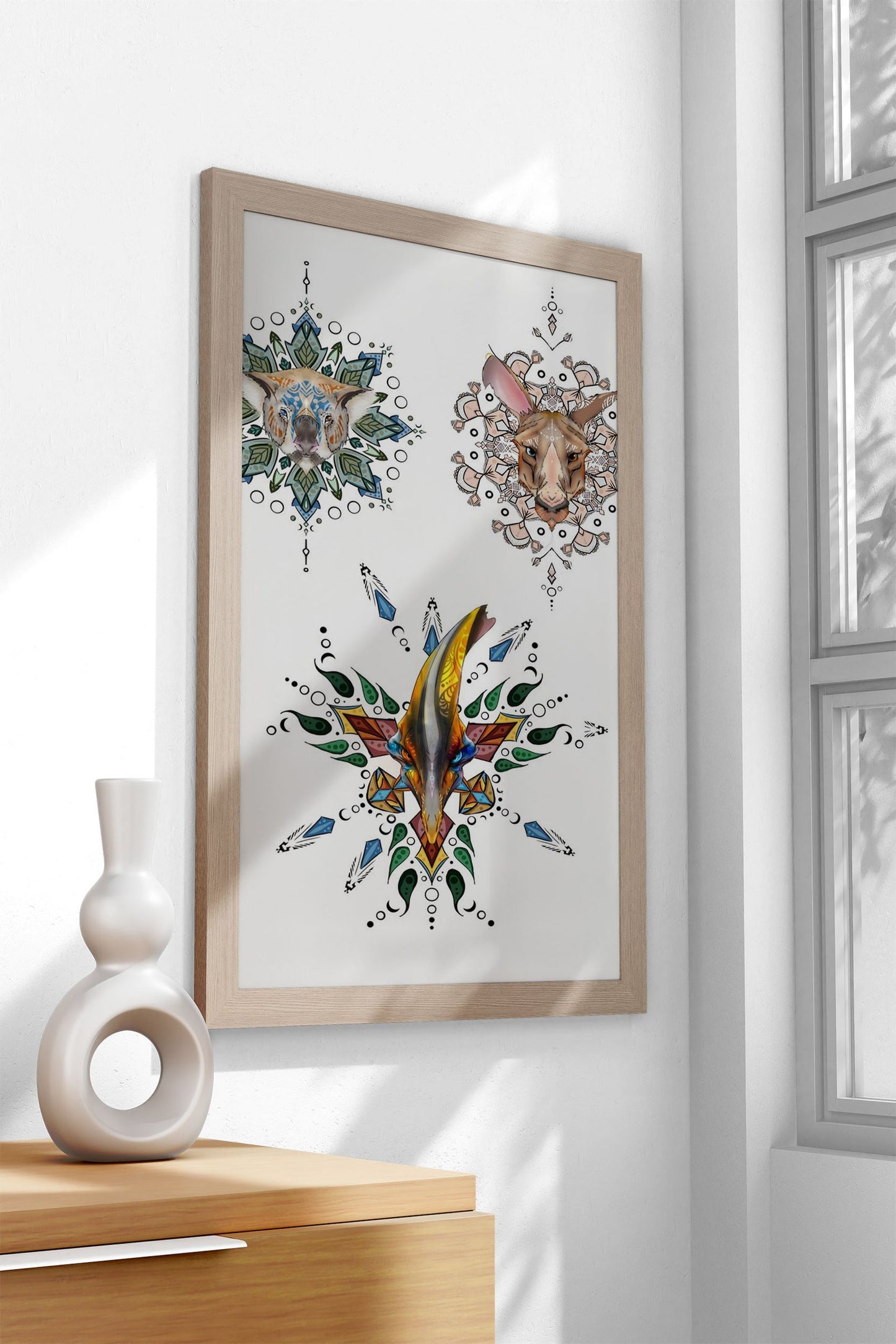 Mandala compilation 6 Asian Style Poster | Wall Art for Home & Office | High-Quality Print - High-Quality Visual Display