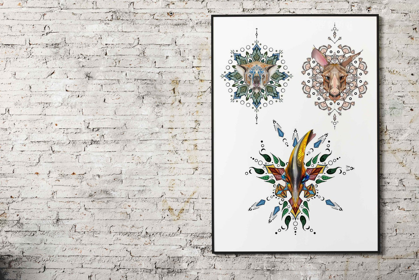 Mandala compilation 6 Asian Style Poster | Wall Art for Home & Office | High-Quality Print - High-Quality Visual Display