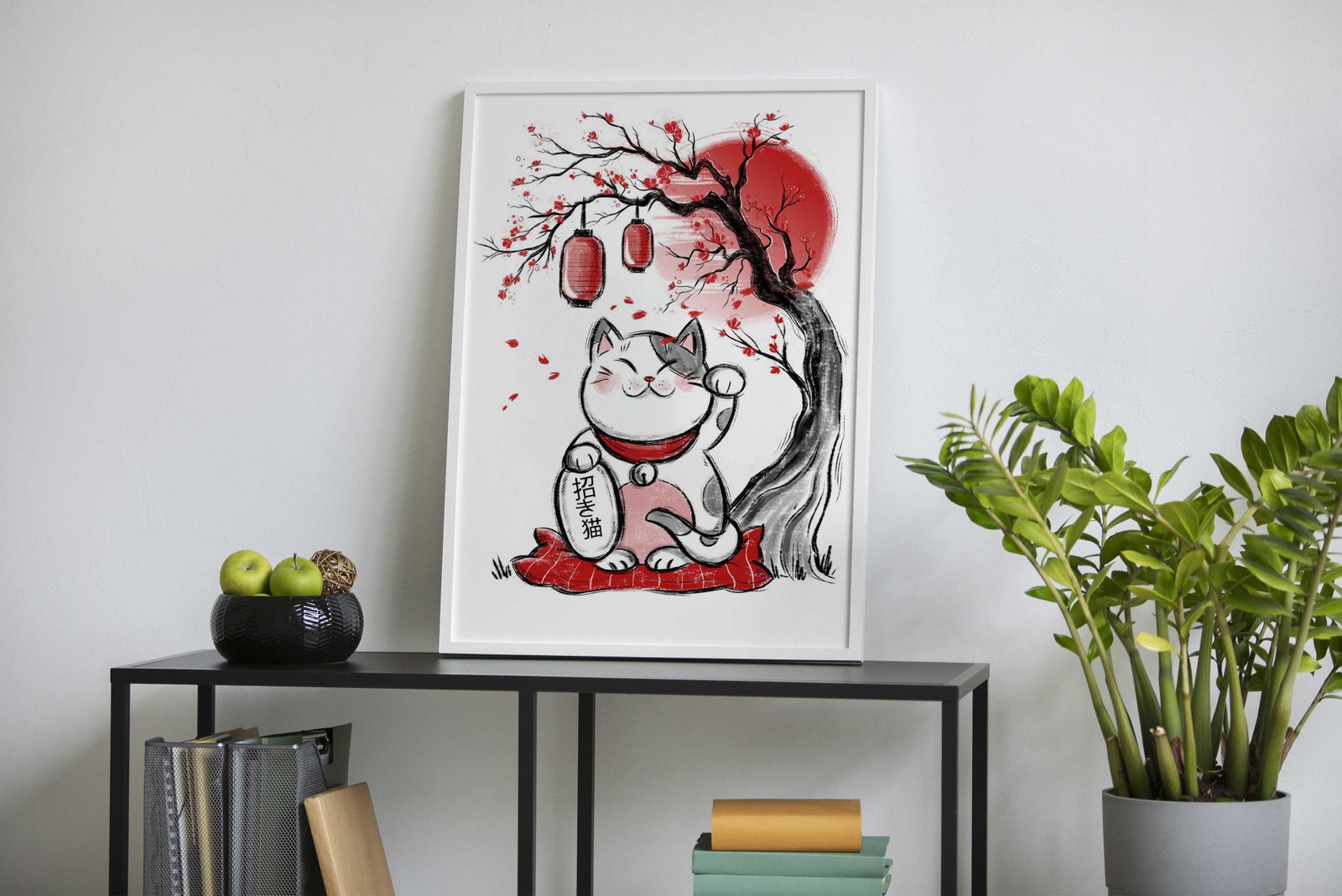 ManekiNeko Asian Style Poster | Wall Art for Home & Office | High-Quality Print - High-Quality Visual Display