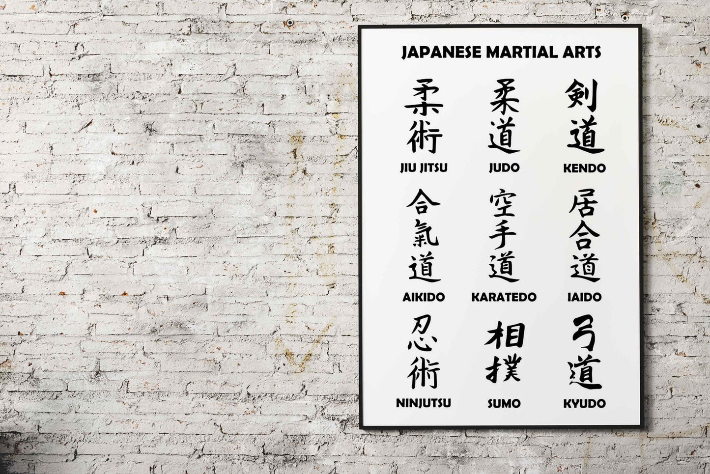 Martial art Asian Style Poster | Wall Art for Home & Office | High-Quality Print - High-Quality Visual Display