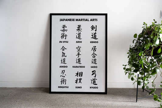 Martial art Asian Style Poster | Wall Art for Home & Office | High-Quality Print - High-Quality Visual Display