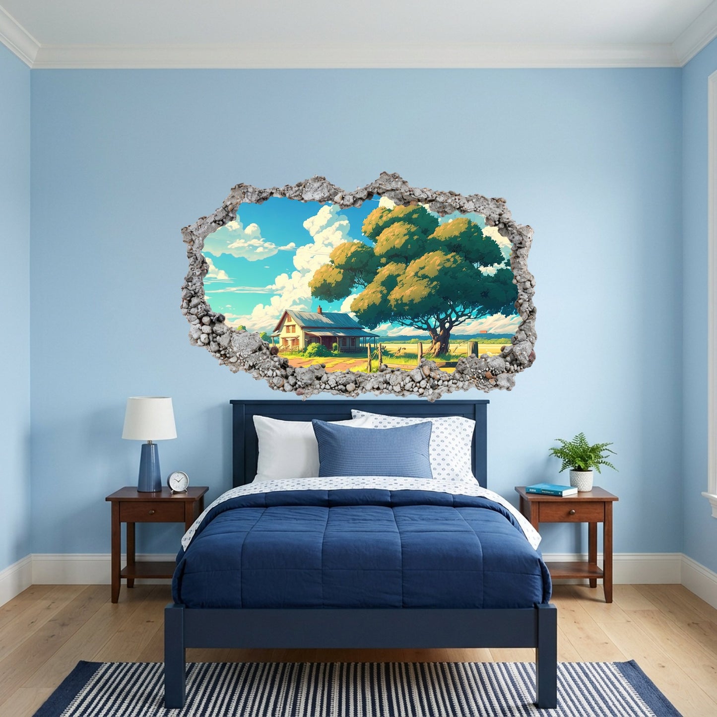Marvel Avengers Superheroes Bedroom Decor 3D Effect Sticker 045