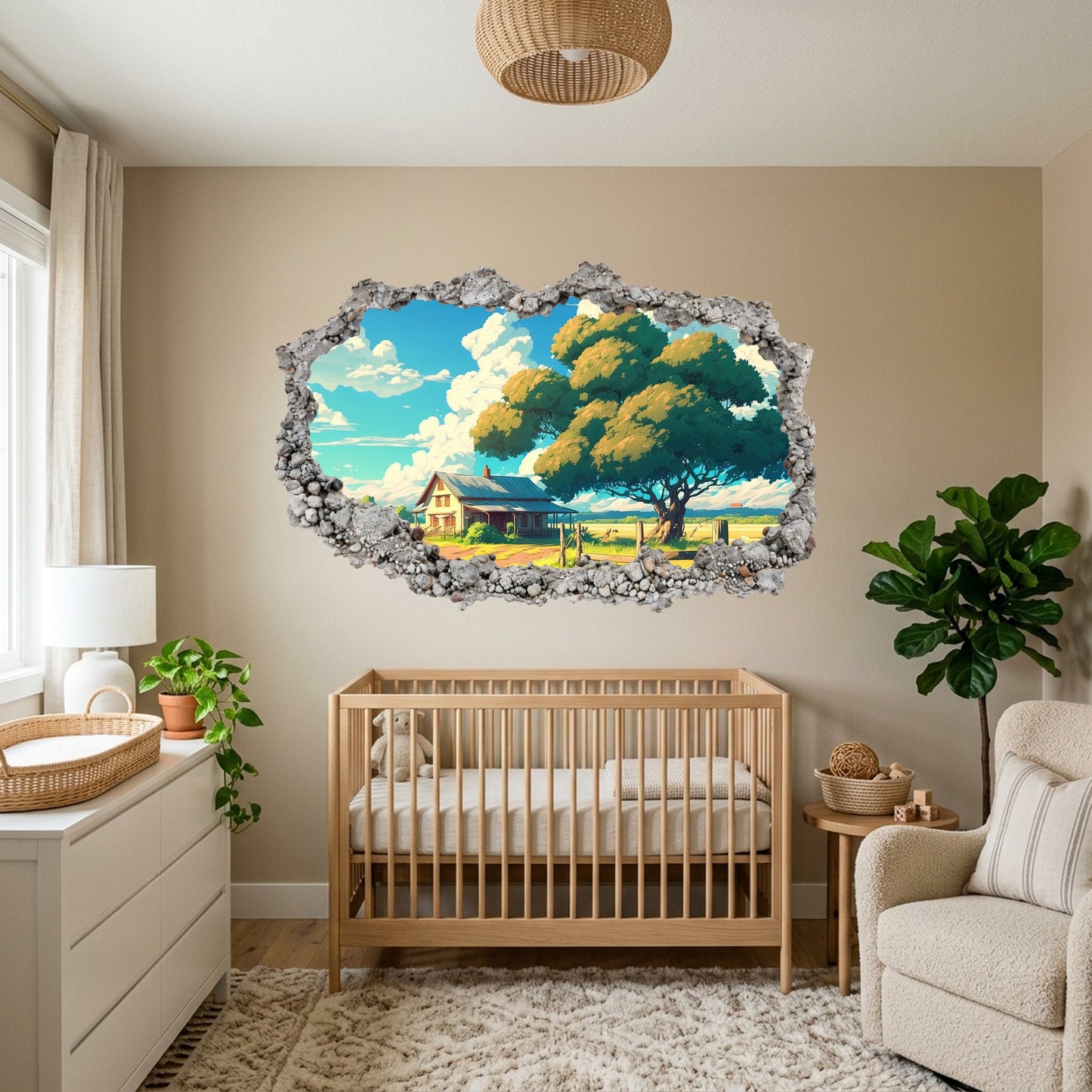 Marvel Avengers Superheroes Bedroom Decor 3D Effect Sticker 045