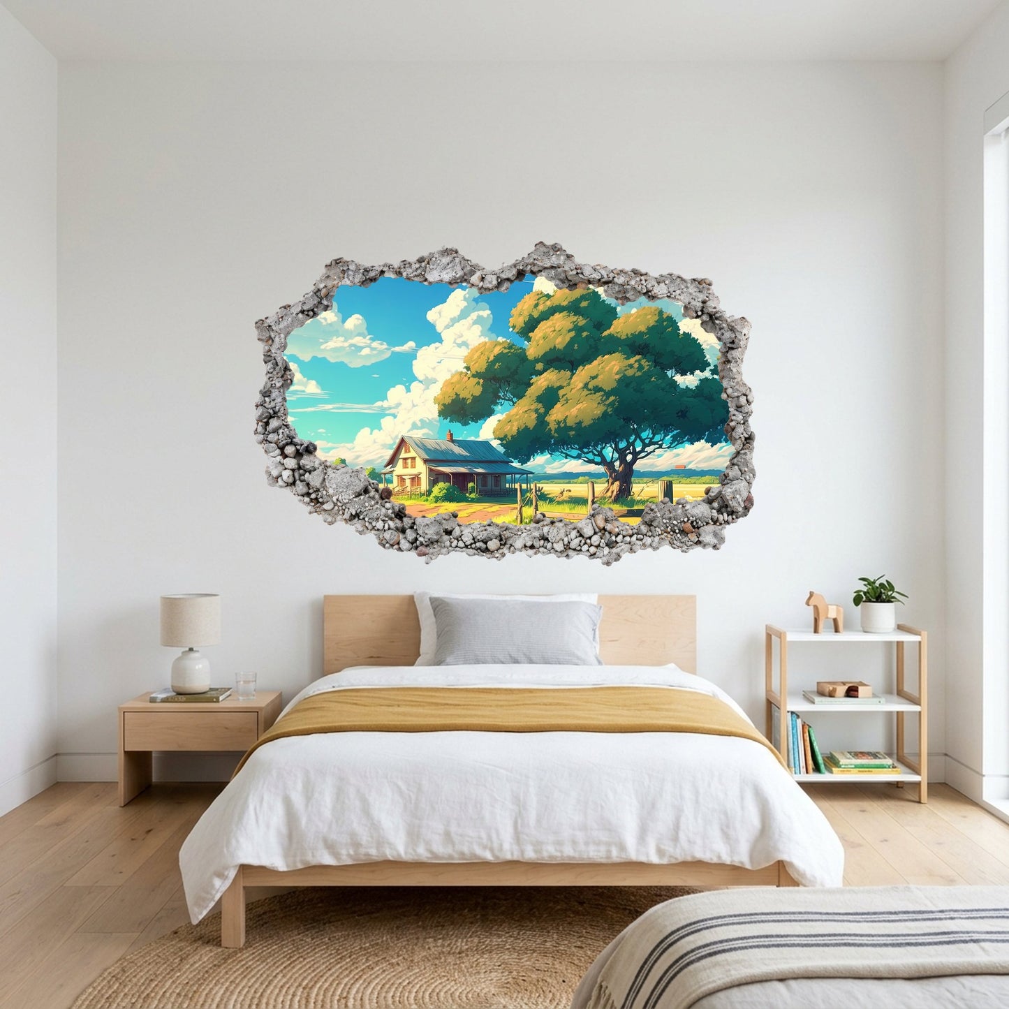 Marvel Avengers Superheroes Bedroom Decor 3D Effect Sticker 045