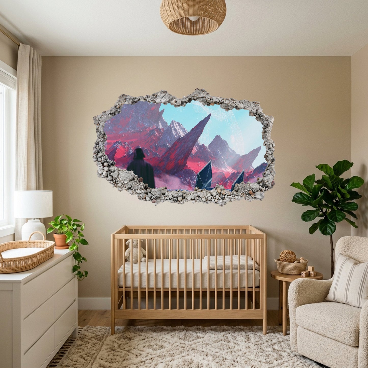 Marvel Avengers Superheroes Playroom Art Decal 3D Effect Sticker 046
