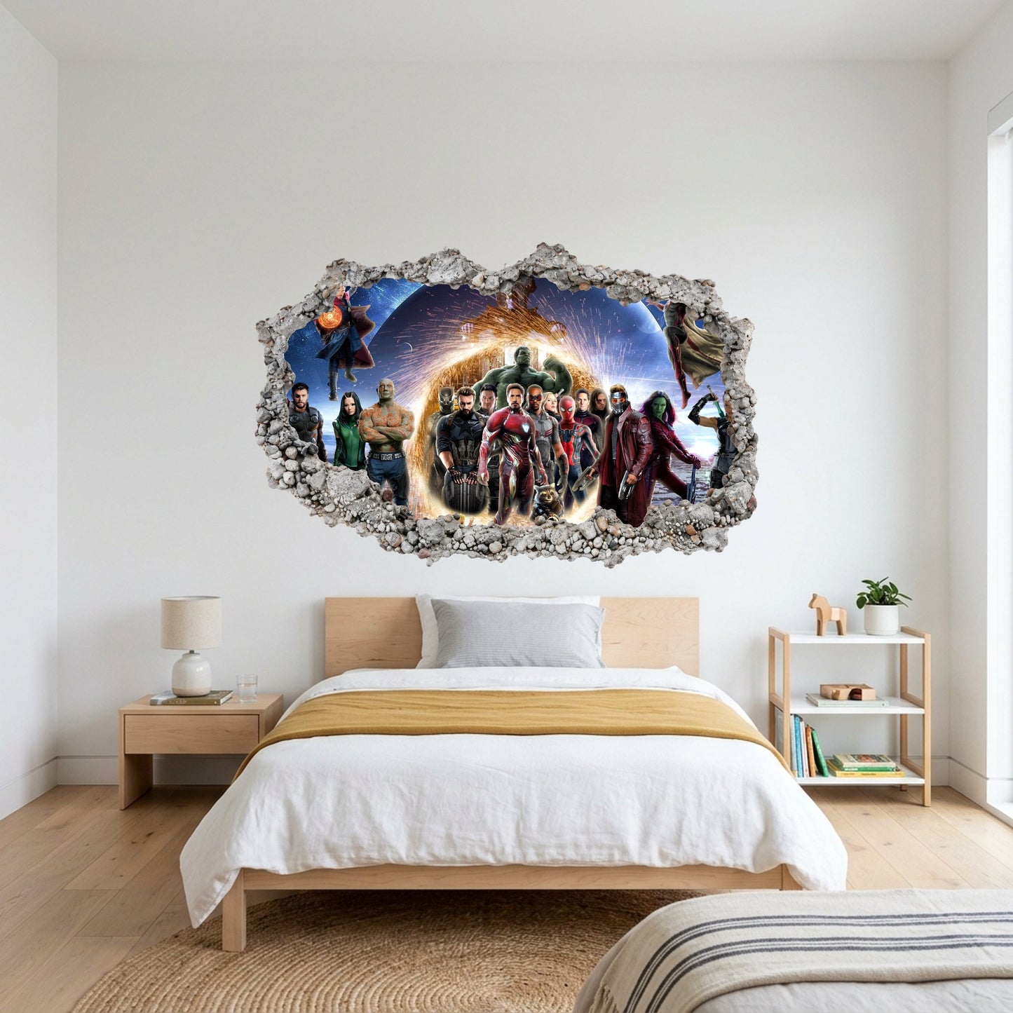 Marvel Cinematic Universe Avengers Kids Room Decor Bedroom Decor 035