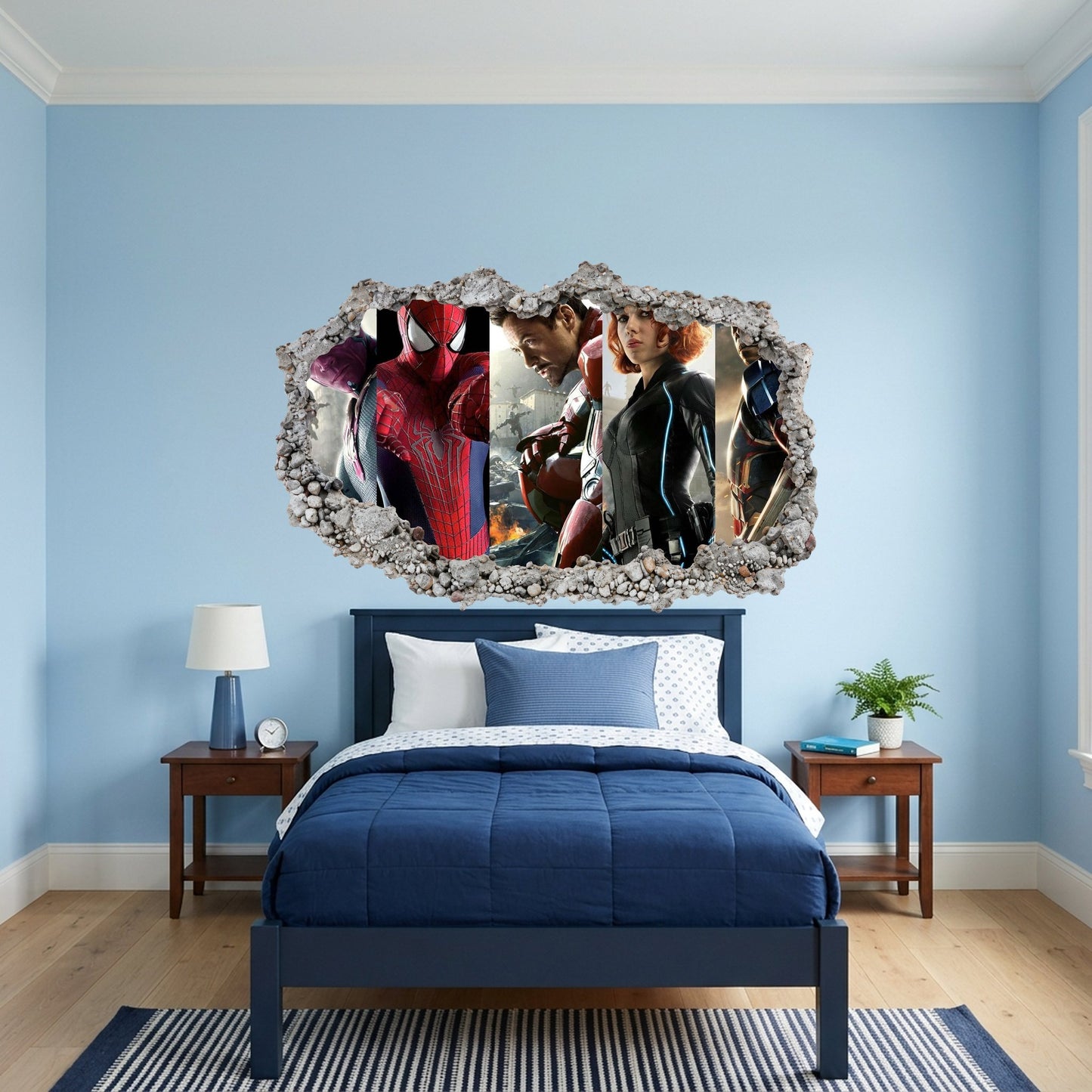 Marvel Cinematic Universe Avengers Wall Art Sticker Bedroom Decor 040