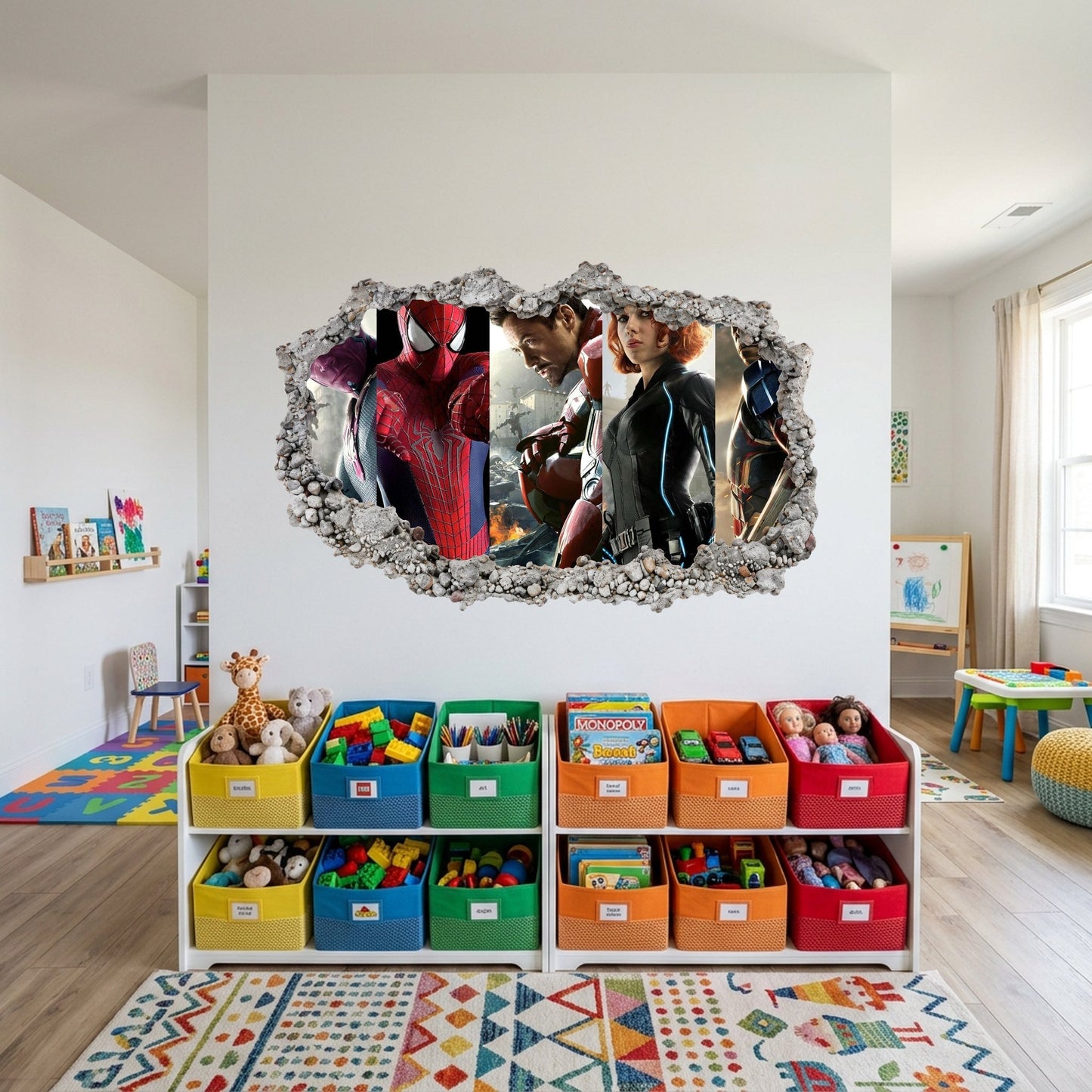 Marvel Cinematic Universe Avengers Wall Art Sticker Bedroom Decor 040