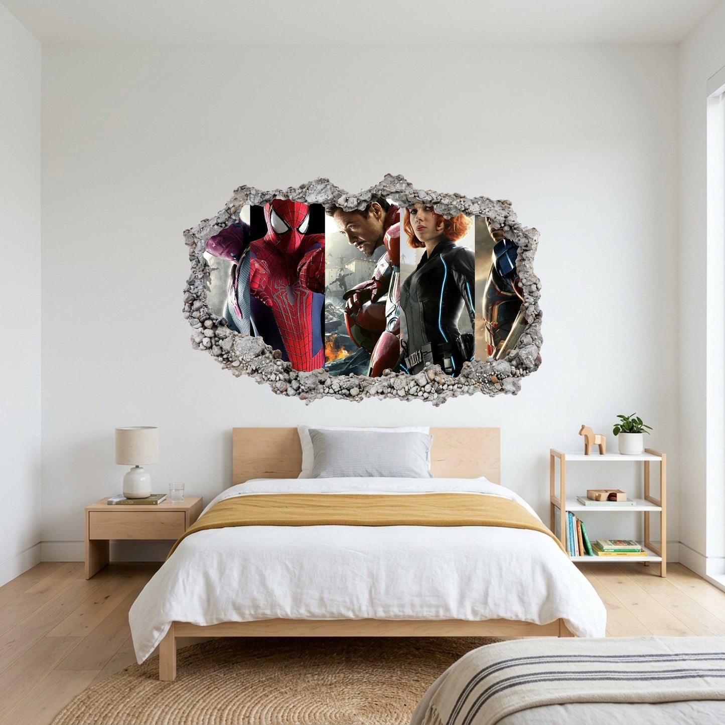 Marvel Cinematic Universe Avengers Wall Art Sticker Bedroom Decor 040