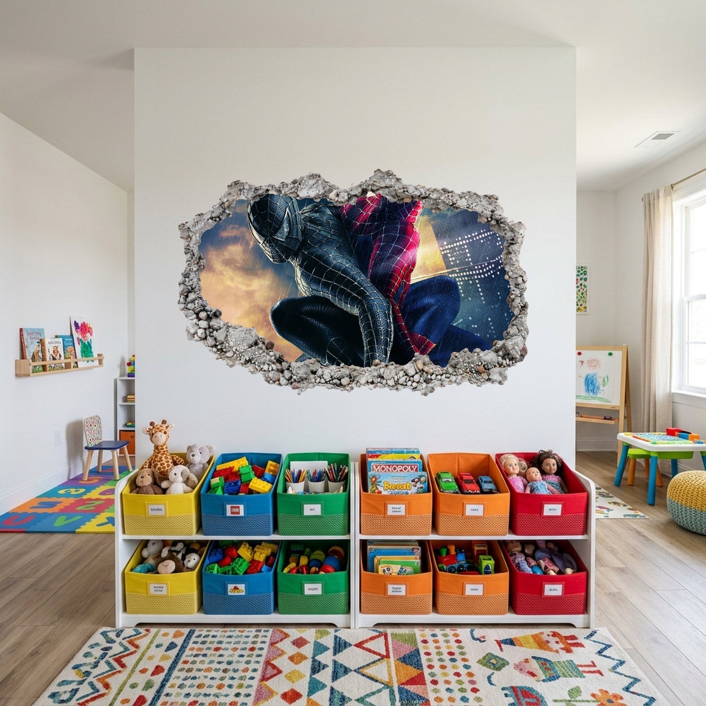 Marvel Spider-Man Venom 3D Effect Sticker Bedroom Decor 226