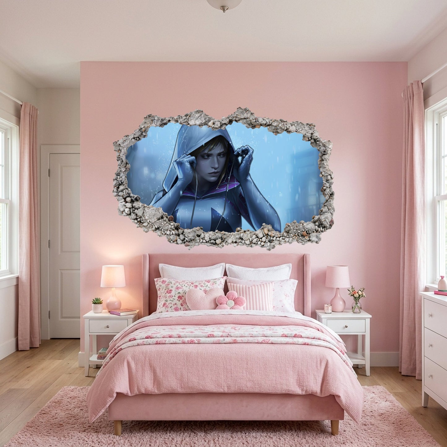 Marvel Spider-Man Venom Bedroom Decor 3D Effect Sticker 258