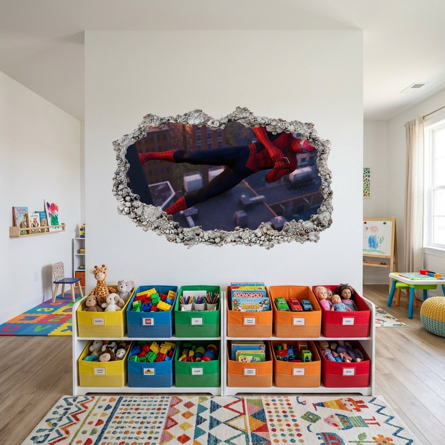 Marvel Spider-Man Venom Nursery Wall Art 3D Effect Sticker 224