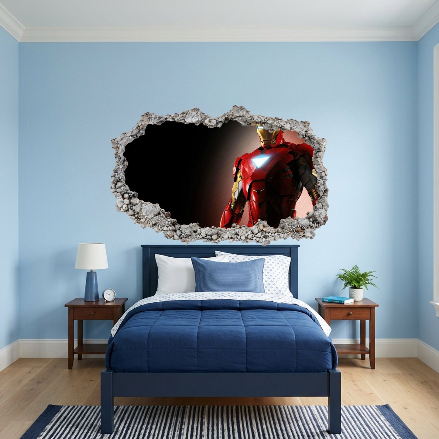 Marvel Superheroes Iron Man Bedroom Decor Nursery Wall Art 103