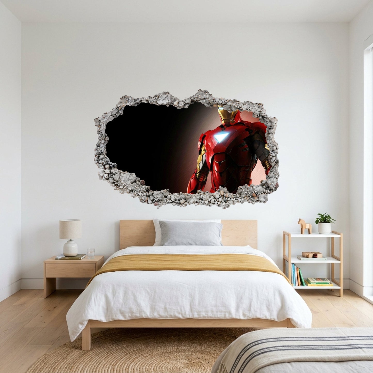 Marvel Superheroes Iron Man Bedroom Decor Nursery Wall Art 103
