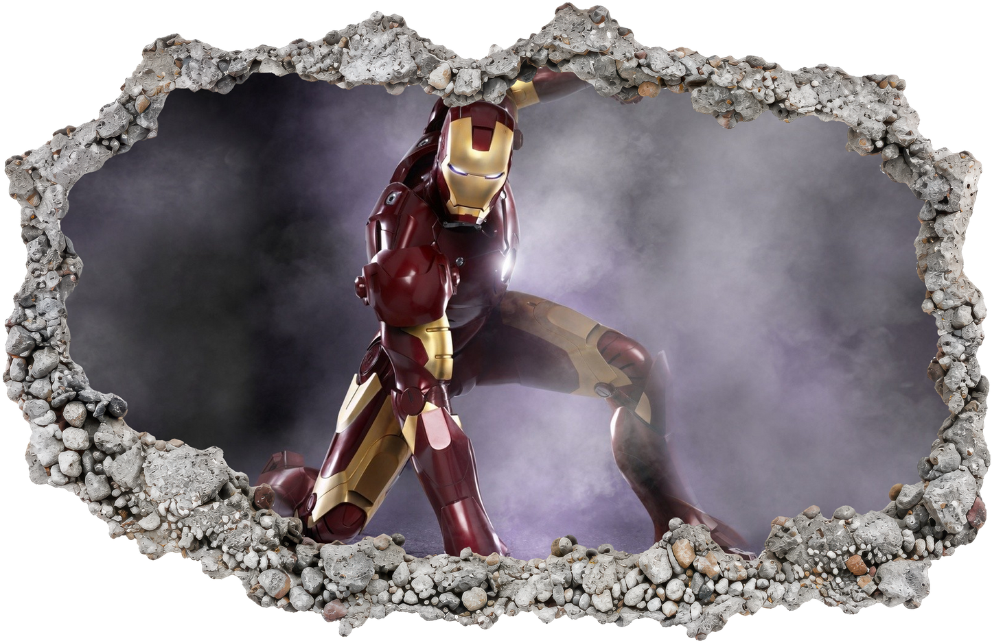 Marvel Superheroes Iron Man Playroom Art Decal Nursery Wall Art 104
