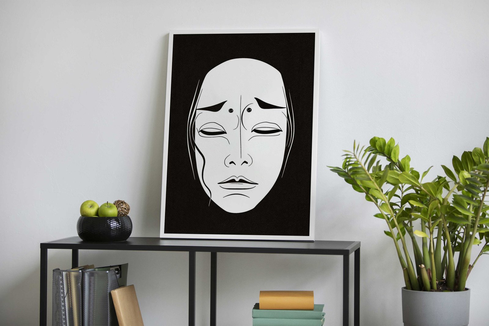 Mask Traditional Japan Asian Style Poster | Wall Art for Home & Office | High-Quality Print - High-Quality Visual Display