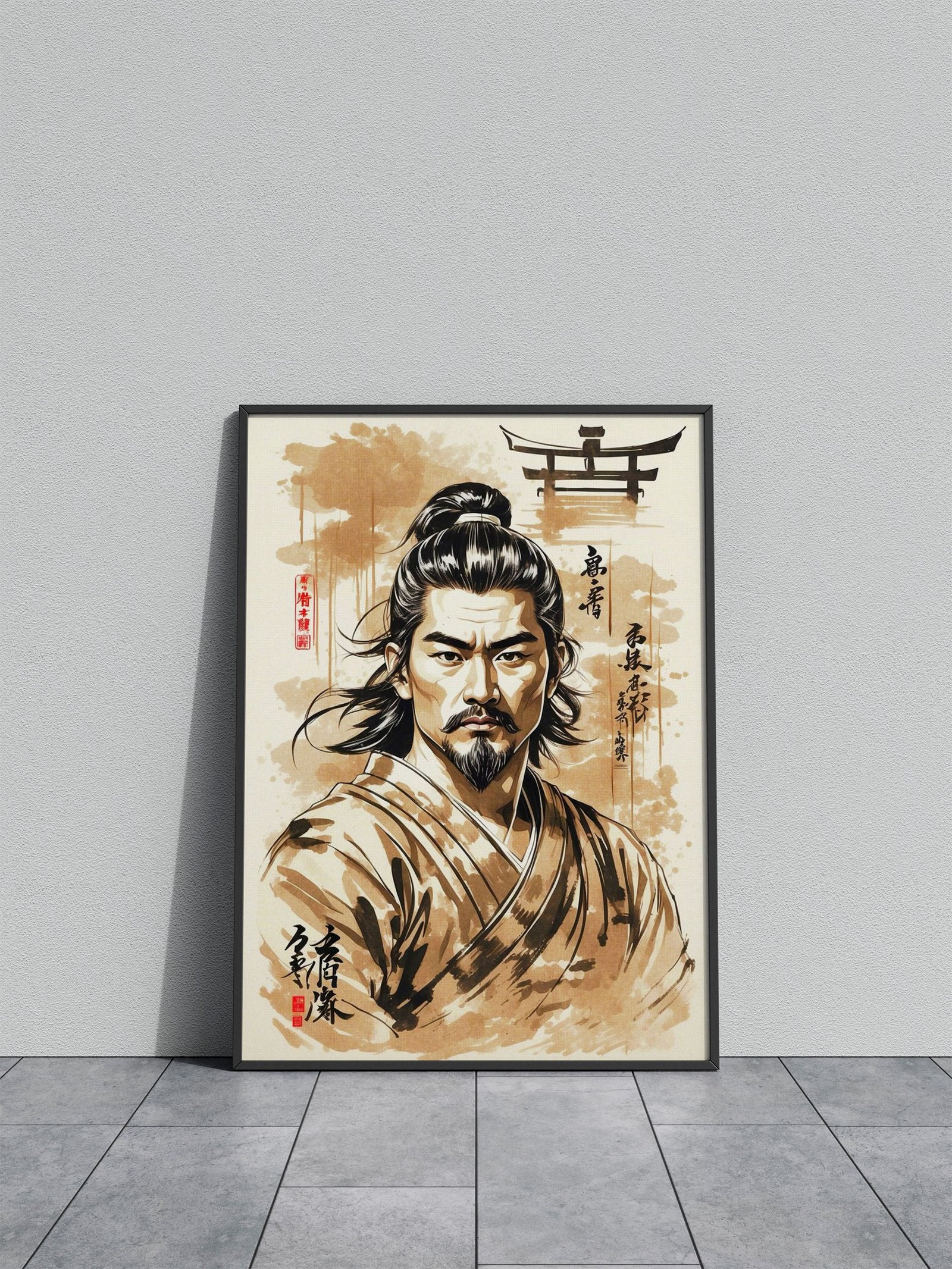 Master Japan Asian Style Poster | Wall Art for Home & Office | High-Quality Print - High-Quality Visual Display