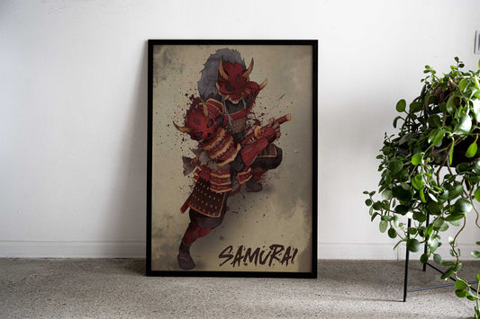 Masterless Blades Asian Style Poster | Wall Art for Home & Office | High-Quality Print - High-Quality Visual Display