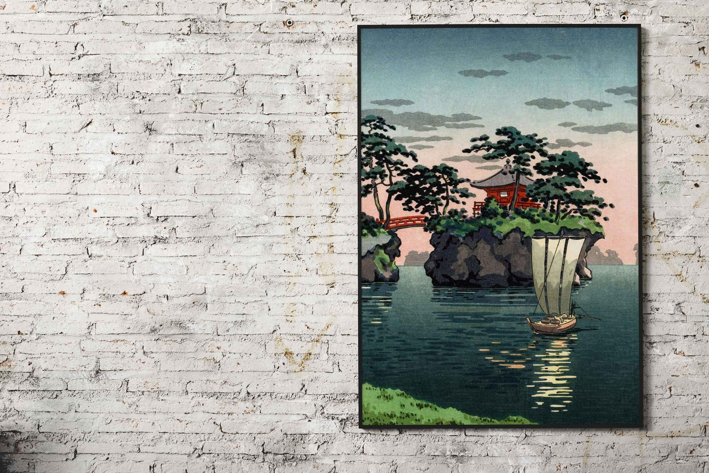 Matsushima Island Asian Style Poster | Wall Art for Home & Office | High-Quality Print - High-Quality Visual Display