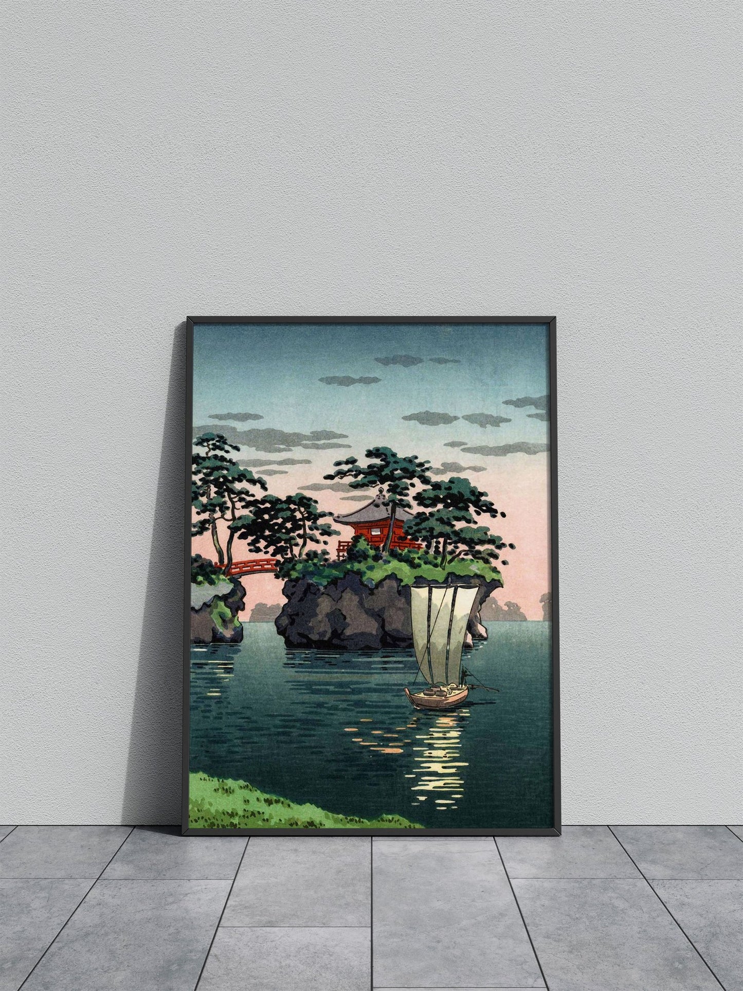 Matsushima Island Asian Style Poster | Wall Art for Home & Office | High-Quality Print - High-Quality Visual Display