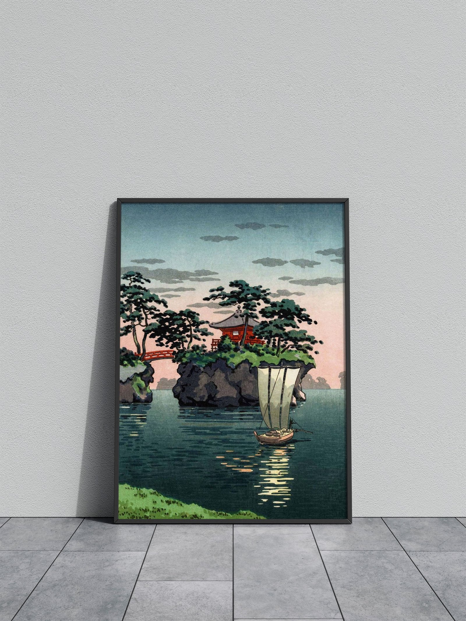 Matsushima Island Asian Style Poster | Wall Art for Home & Office | High-Quality Print - High-Quality Visual Display