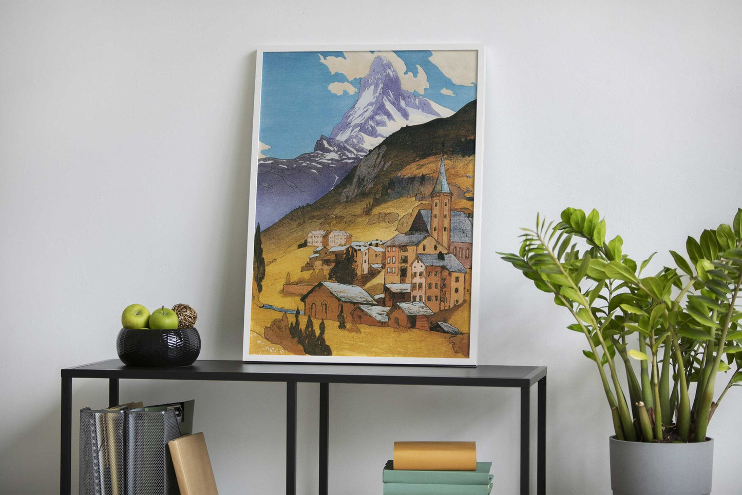 Matterhorn Mountain Asian Style Poster | Wall Art for Home & Office | High-Quality Print - High-Quality Visual Display
