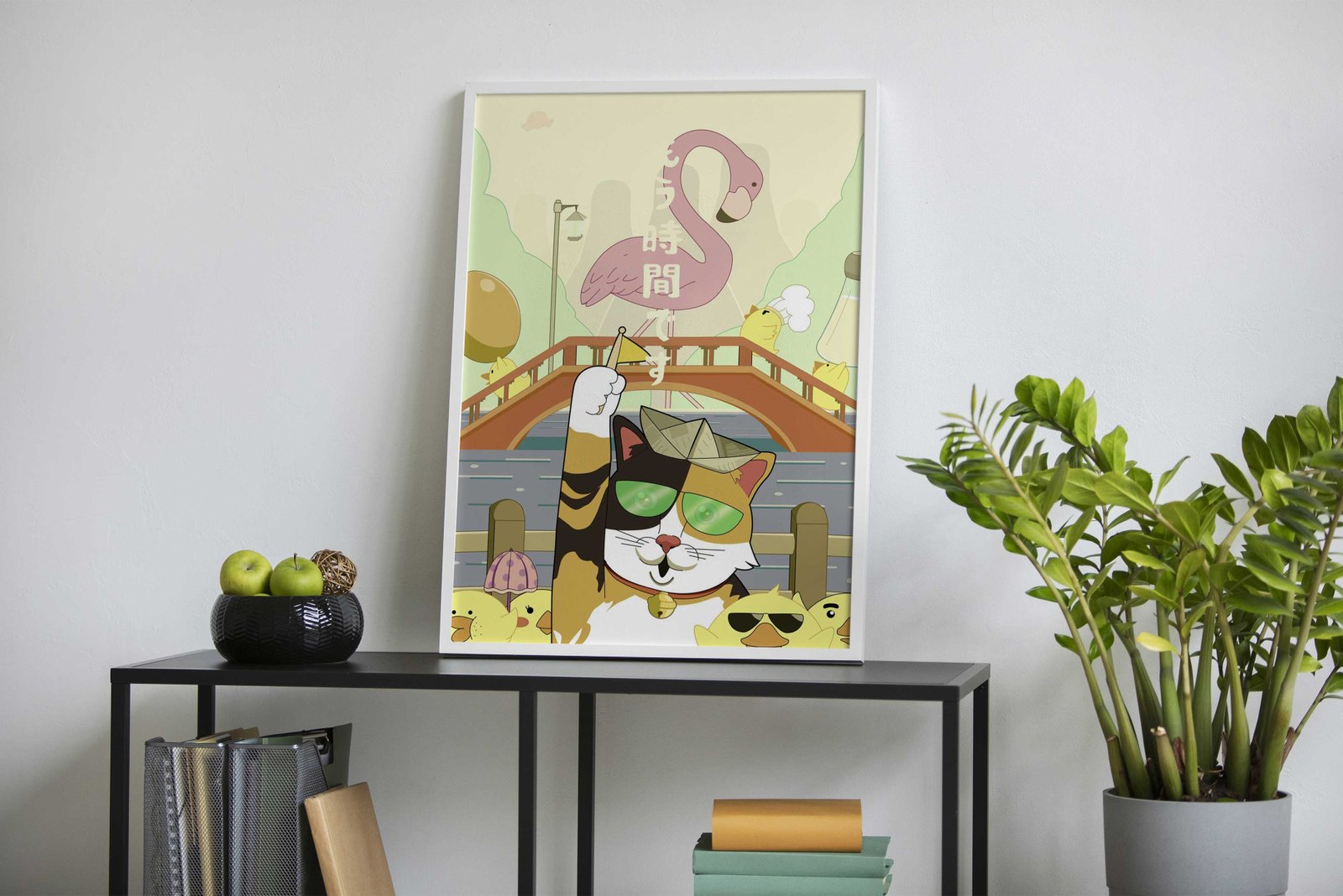 Memories of Calico Cat Asian Style Poster | Wall Art for Home & Office | High-Quality Print - High-Quality Visual Display