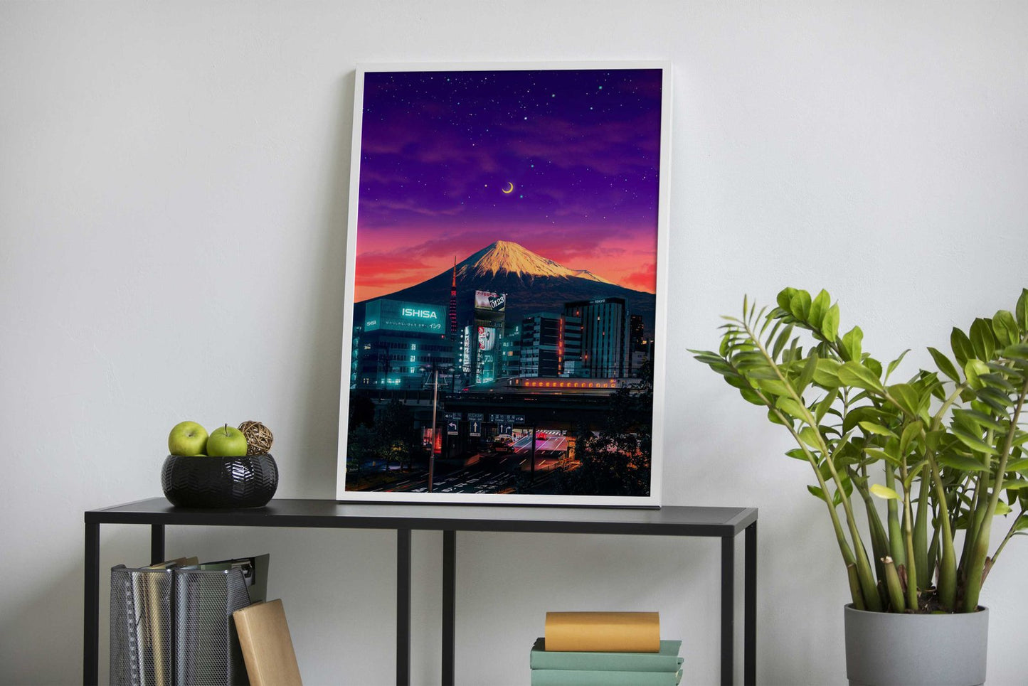 Metropoli Tokyo Asian Style Poster | Wall Art for Home & Office | High-Quality Print - High-Quality Visual Display