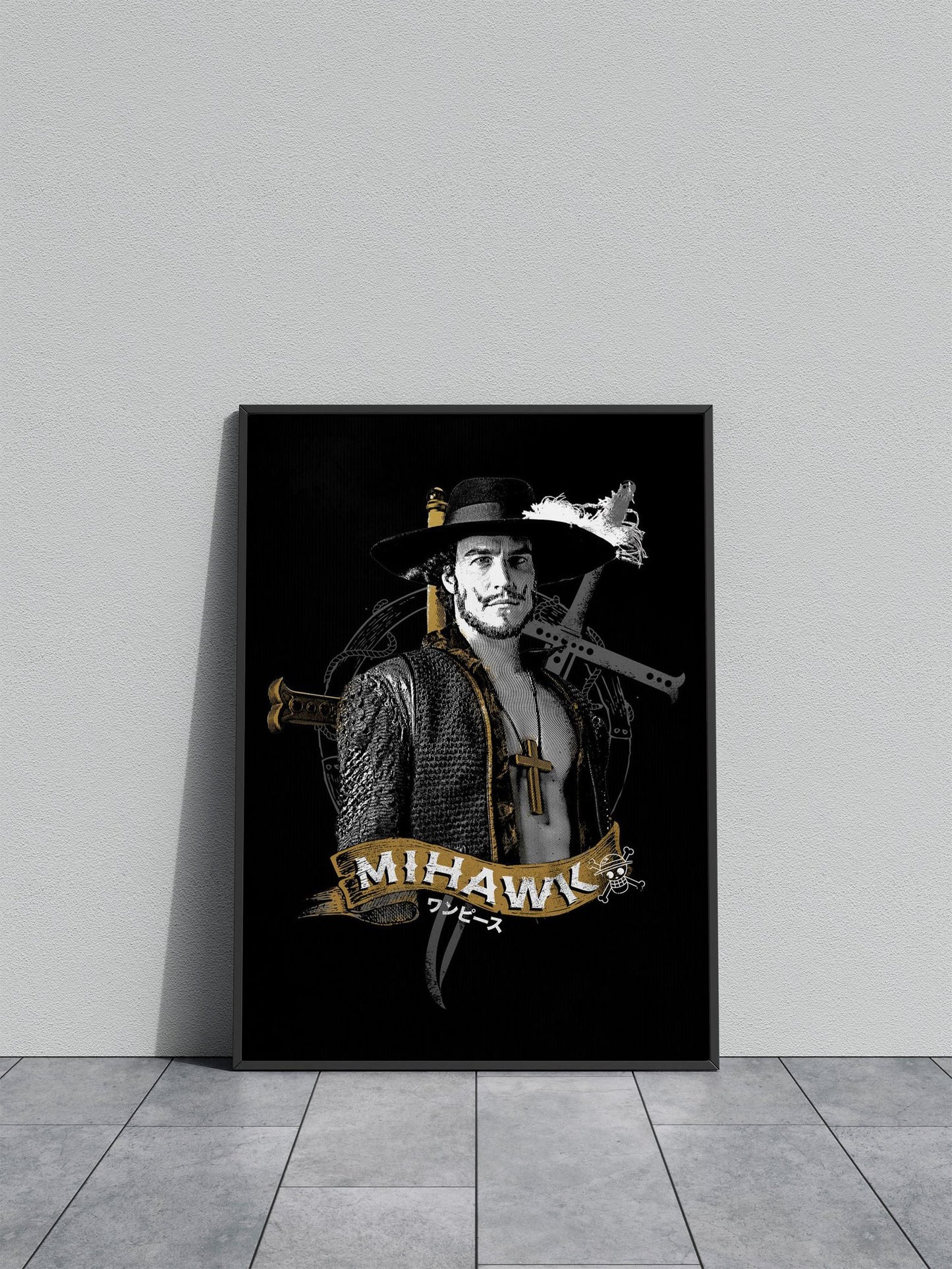 Mihawk Asian Style Poster | Wall Art for Home & Office | High-Quality Print - High-Quality Visual Display