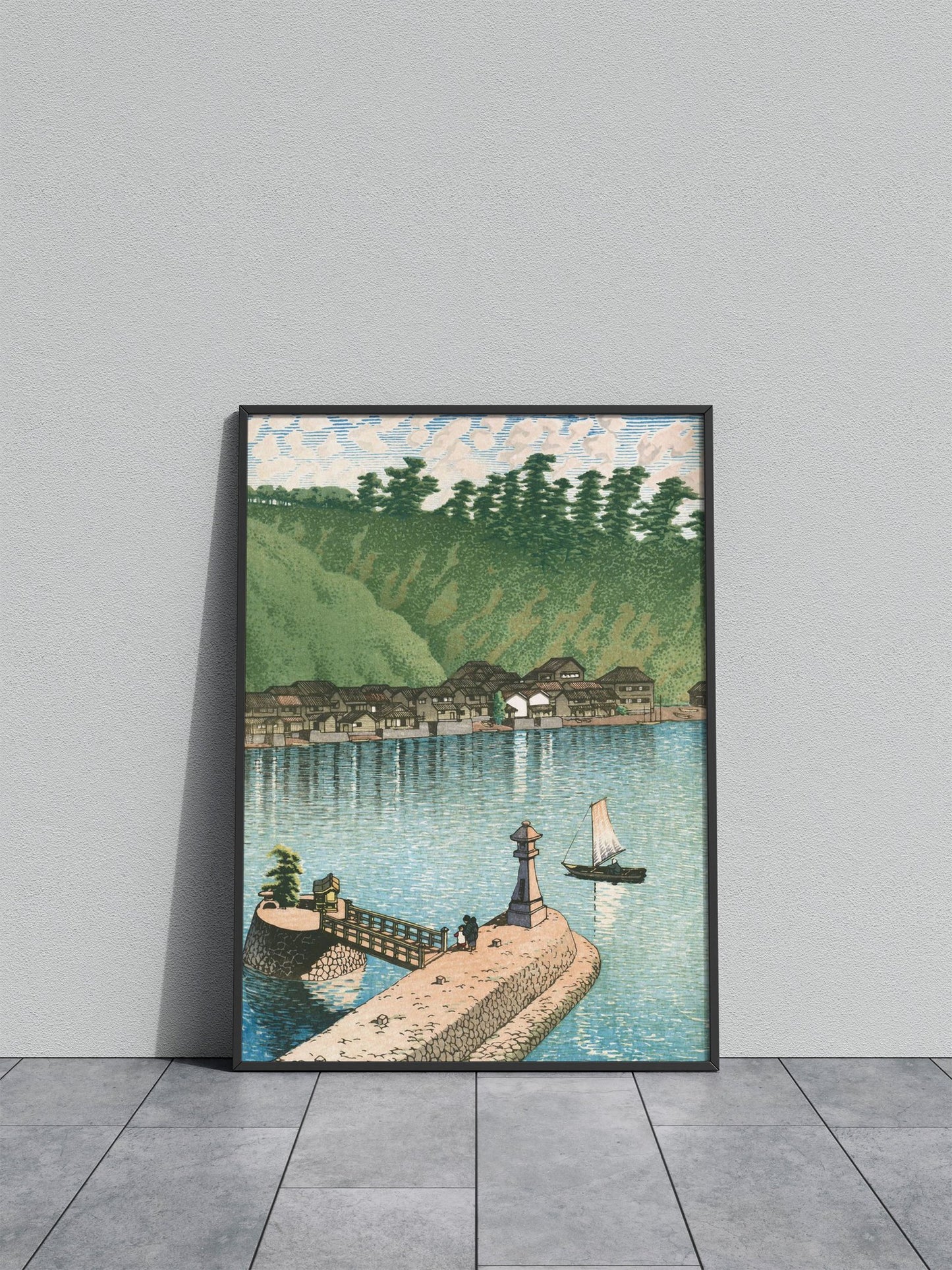 Mihogaseki in Izumo Asian Style Poster | Wall Art for Home & Office | High-Quality Print - High-Quality Visual Display