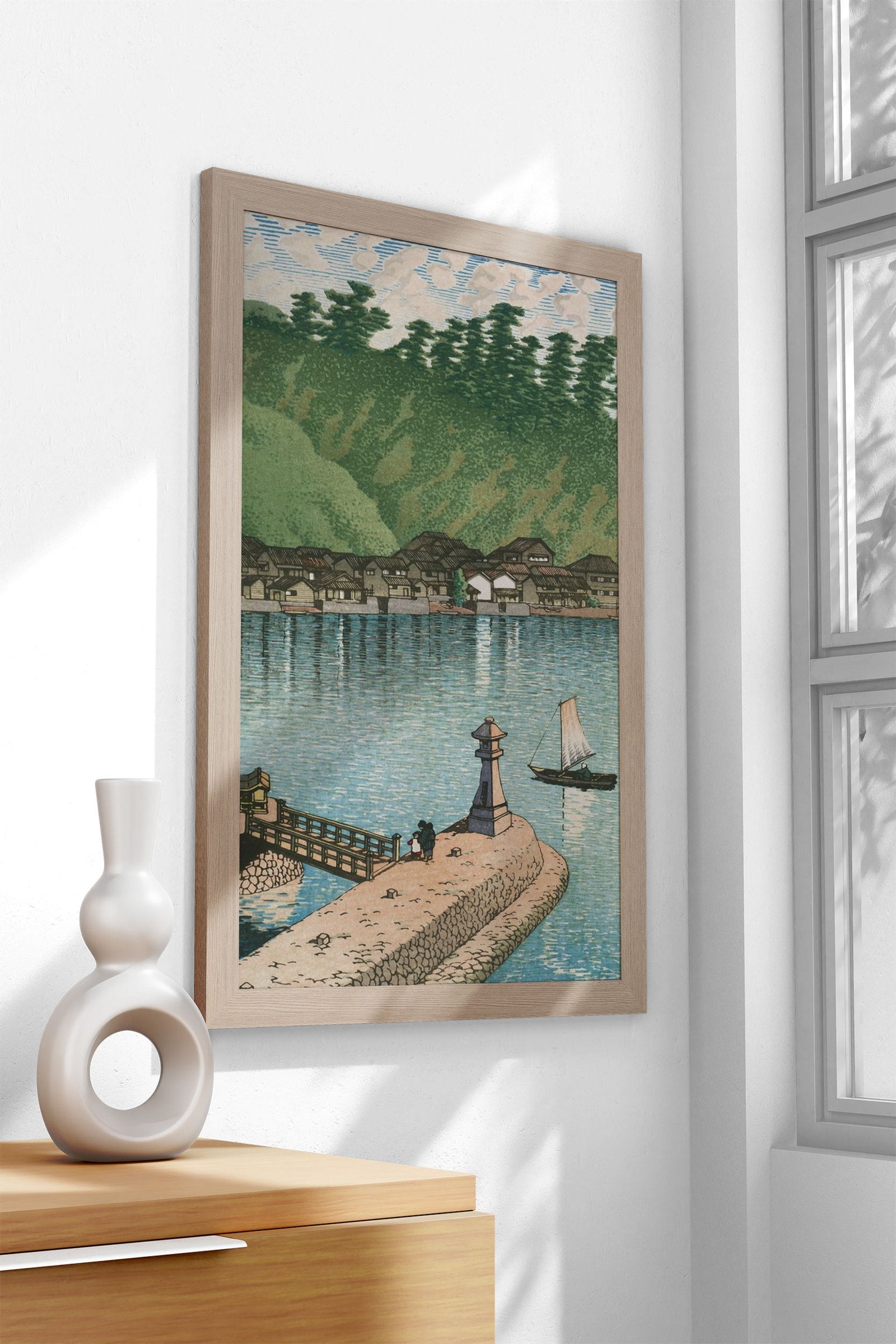 Mihogaseki in Izumo Asian Style Poster | Wall Art for Home & Office | High-Quality Print - High-Quality Visual Display