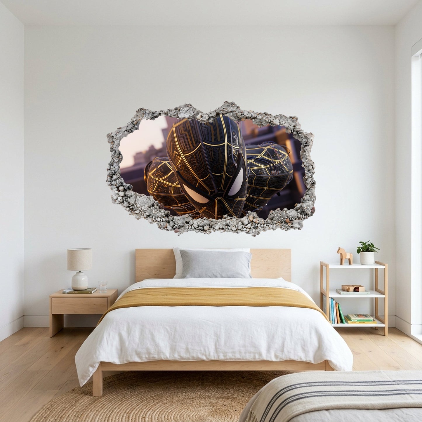 Miles Morales Spider-Verse Kids Room Decor Nursery Wall Art 237
