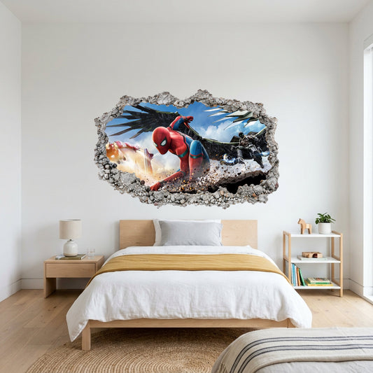 Miles Morales Spider-Verse Kids Room Decor Nursery Wall Art 249