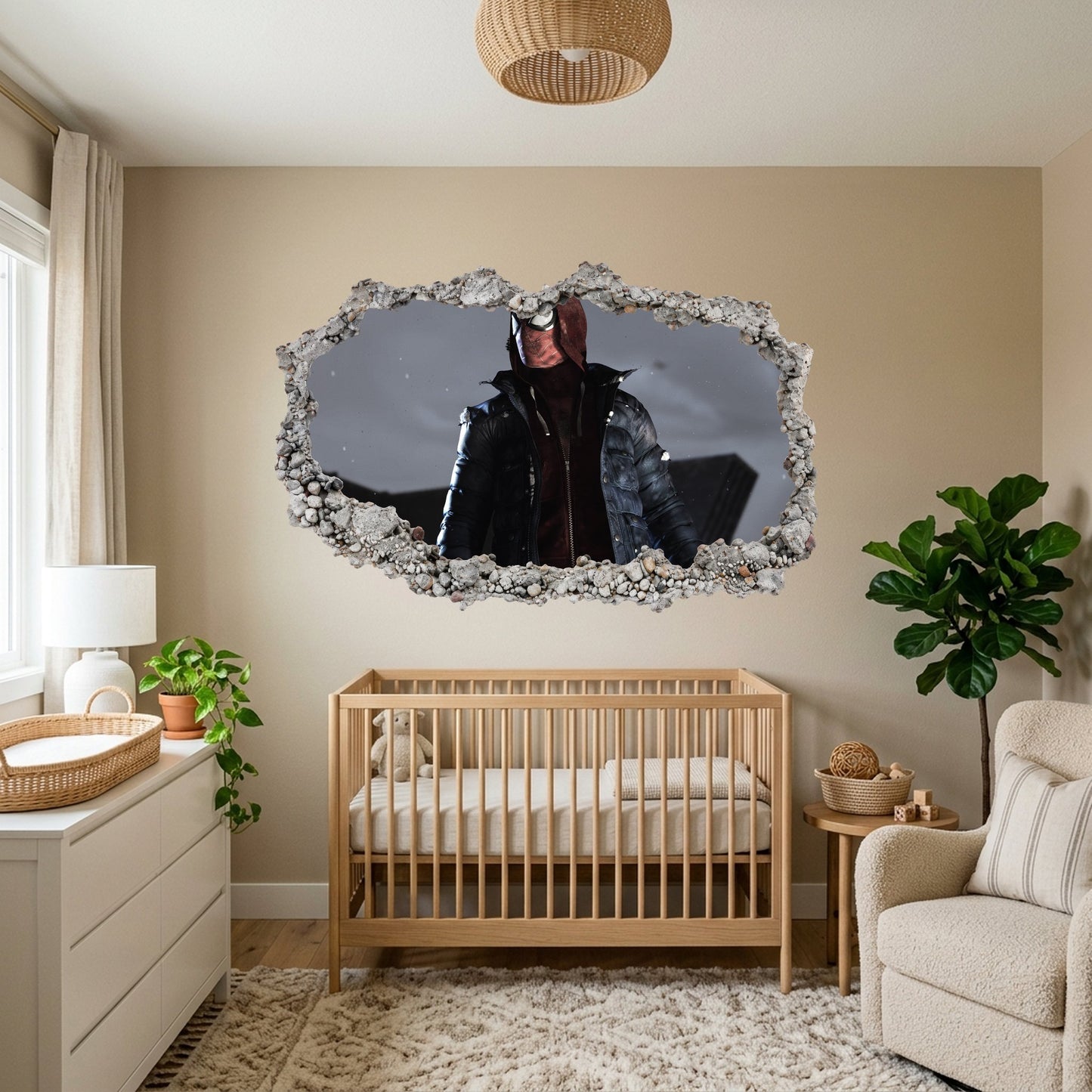 Miles Morales Spider-Verse Kids Room Decor Playroom Art Decal 269