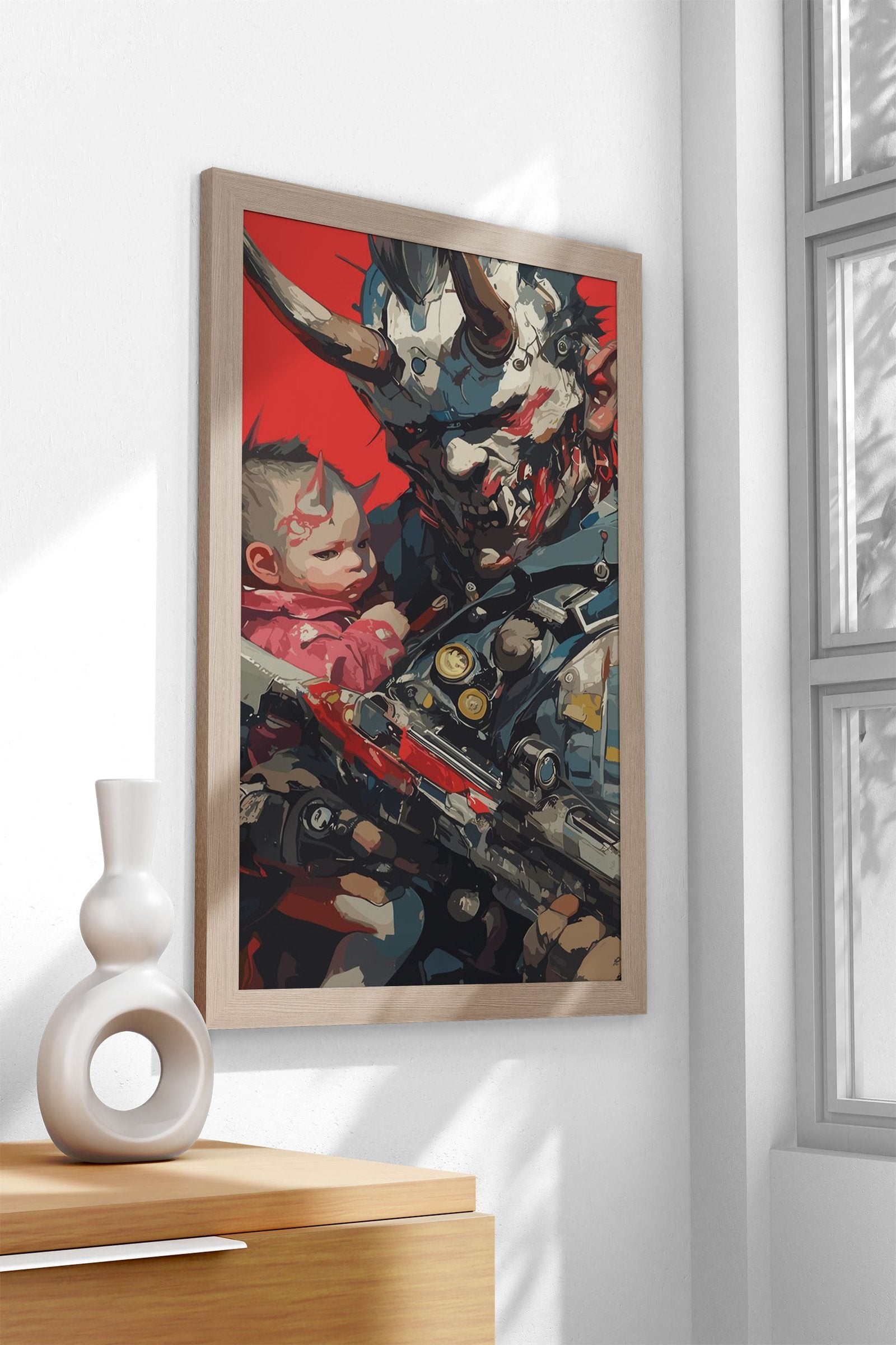 Military Japan Asian Style Poster | Wall Art for Home & Office | High-Quality Print - High-Quality Visual Display