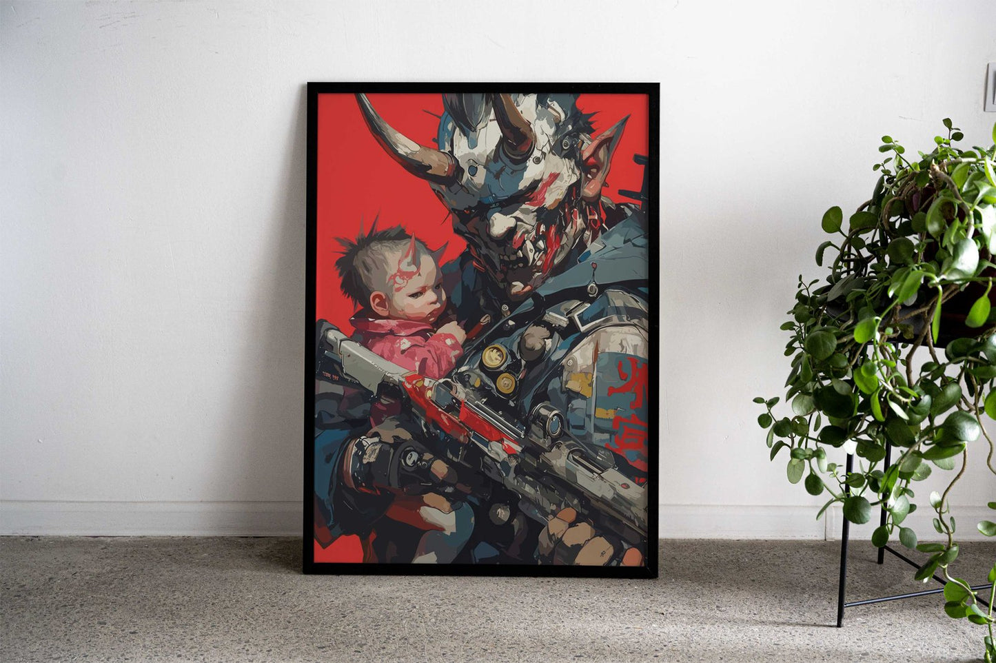 Military Japan Asian Style Poster | Wall Art for Home & Office | High-Quality Print - High-Quality Visual Display