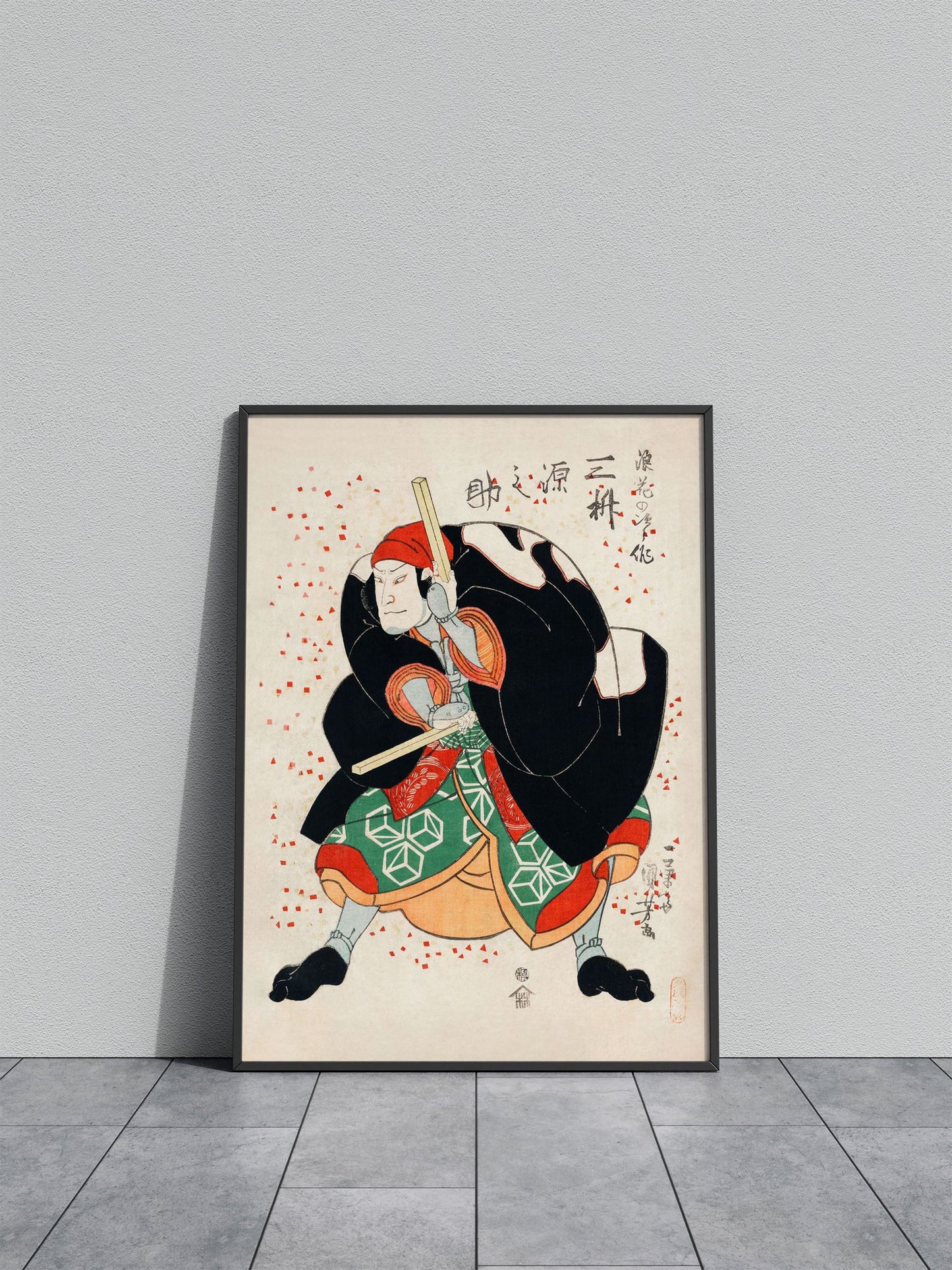 Mimasu Gennosuke Asian Style Poster | Wall Art for Home & Office | High-Quality Print - High-Quality Visual Display