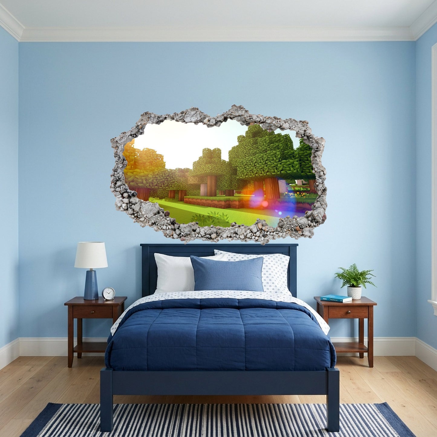 Minecraft Gaming World Kids Room Decor Bedroom Decor 145