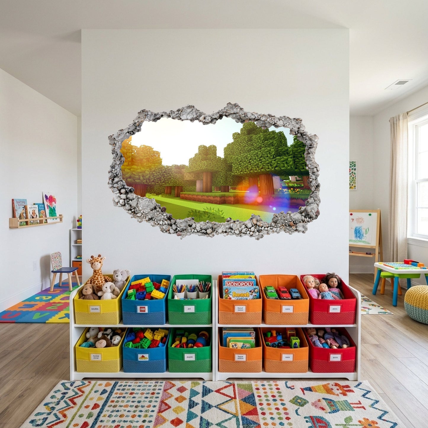 Minecraft Gaming World Kids Room Decor Bedroom Decor 145